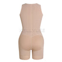 Open-Breasted Adjustable Shapewear Bodysuit for Women