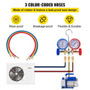 Ac Vacuum Pump With Manifolds