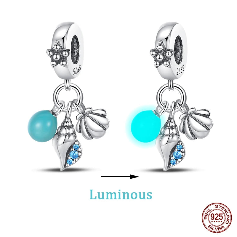 Sterling Silver Ocean Luminous Sea