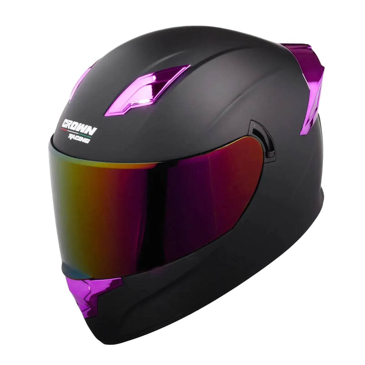 Crown Racing Full Face Helmet — product view 1