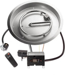 Outdoor Gas Fire Pit burner Kit with Automatic Control Unit