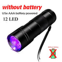 365nm UV Flashlight Rechargeable Pet Urine Detector
