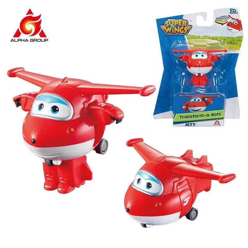 Super Wings Mini Transforming Robot Action Figures Toys
