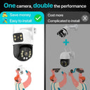 Smart Outdoor Camera 4K 8MP 360 Degree AI Tracking