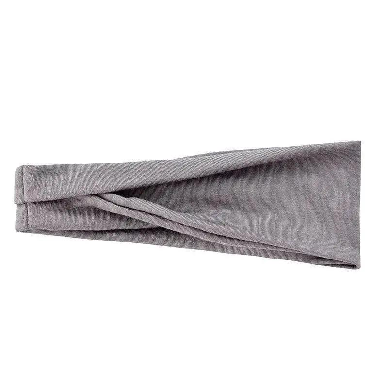 Cotton Yoga Headband Turban Hair Wrap for Gym Workouts