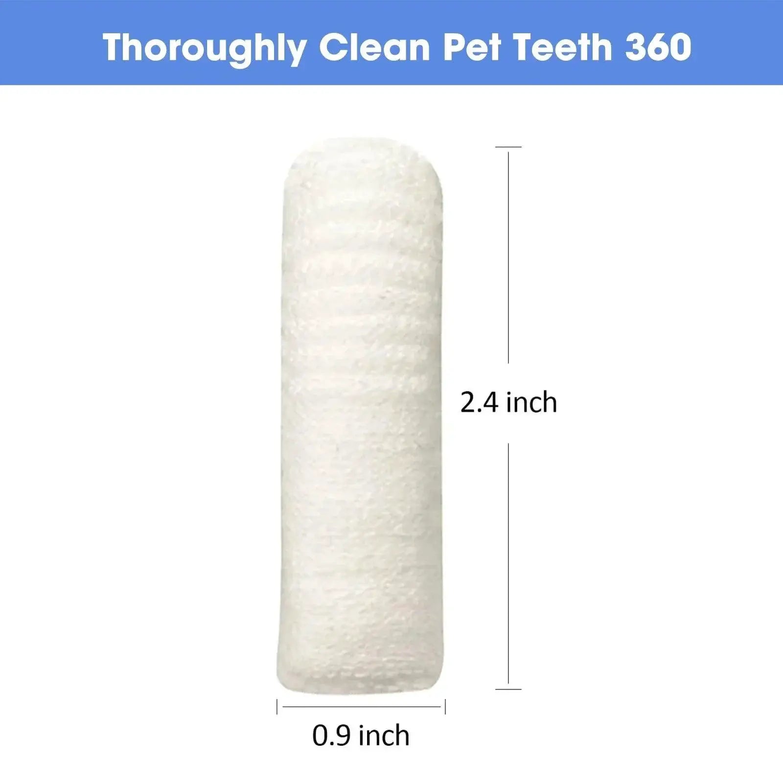 Pet Finger Toothbrush Set For Efficient Oral Care Cleaning