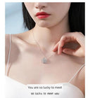 Lucky Clover Necklace for Valentine