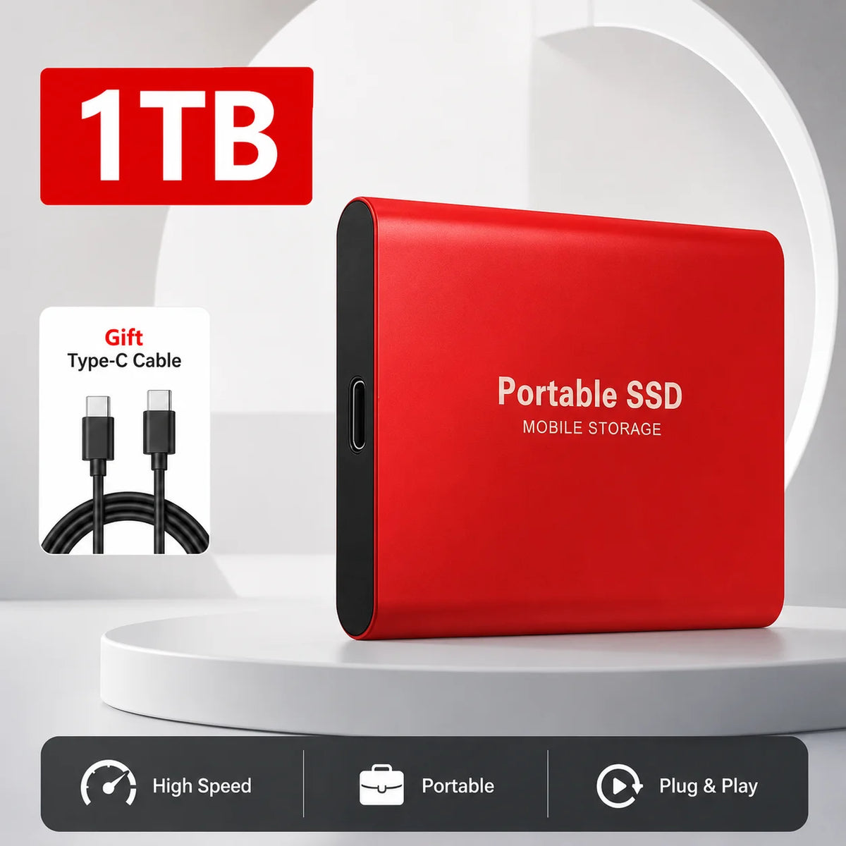 USB-C Desktop Solid State Storage