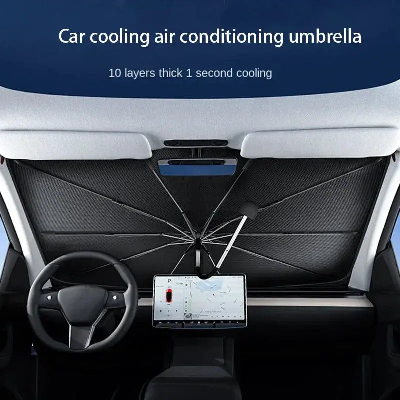 Tesla Model 3 Y Highland 2024 Sunshade Umbrella Kit