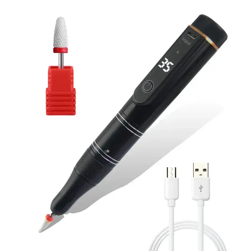35000RPM Rechargeable Nail Drill Portable E File For Home