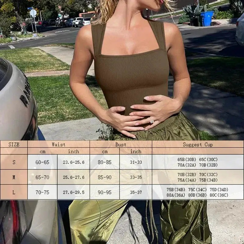 Guudia High Waist Cupless Shapewear Jumpsuit For Women
