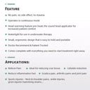 Portable Ultrasound Therapy Machine For Arthritis Pain Relief Physiotherapy