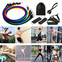 11-Piece Resistance Band Set for Full-Body Workouts Kit