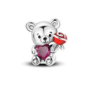Mula Pink Sterling Silver Charm