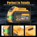 High-Capacity 60V Battery for Tools
