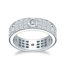 Sterling Silver Sterling Silver Moissanite Ring