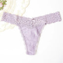 Allure Lace Thong Set: Seductive G-Strings for Women Stylish
