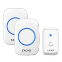 CACAZI A06 Wireless Doorbell 300M Range 36 Chimes Waterproof