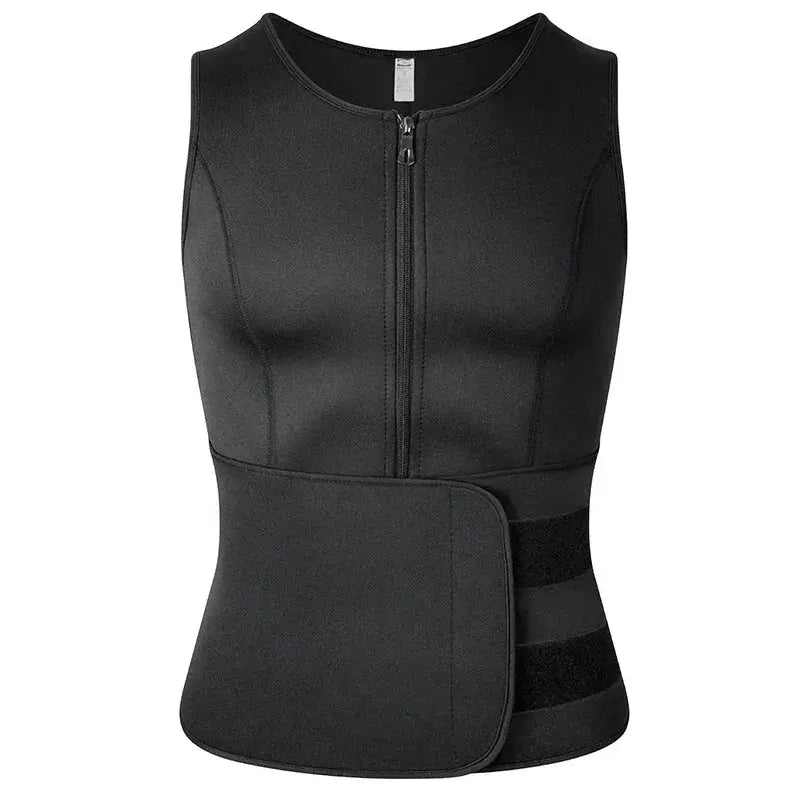 Qtree Men Waist Trainer Abdomen Reducer Shapewear Vest