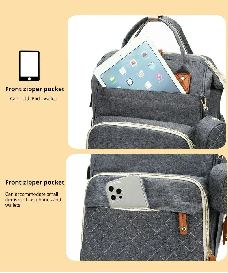 Waterproof Diaper Backpack for Parents — product view 16