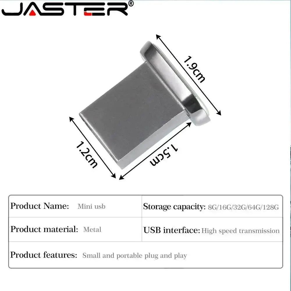 Jaster USB Flash Drive High Speed Metal Waterproof Storage
