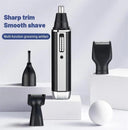 4-in-1 Rechargeable Nose Hair & Beard Trimmer Tool