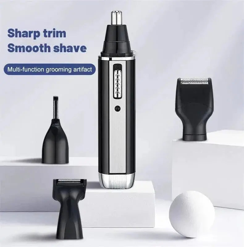 4 In 1 Rechargeable Nose Hair And Beard Trimmer Tool