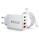 40W Wall Charger - Dual Fast Charging System