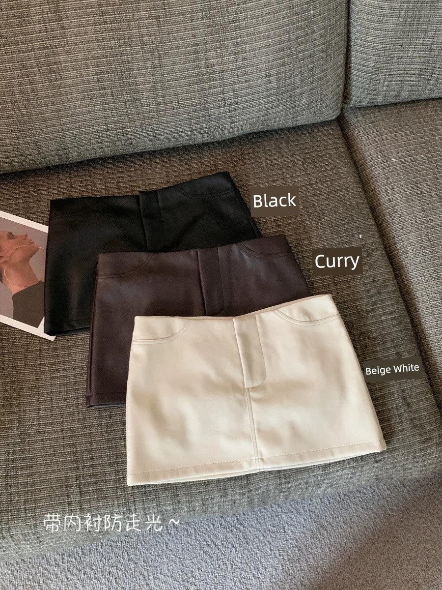 Small Black Sheath Skirt Elegant High Waist Style Essential