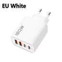 Four Port USB C Charger - 120W Fast Charging