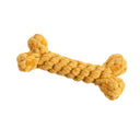Cotton Bone Chew Toy for Small and Large Dogs Dental Care Safe Play
