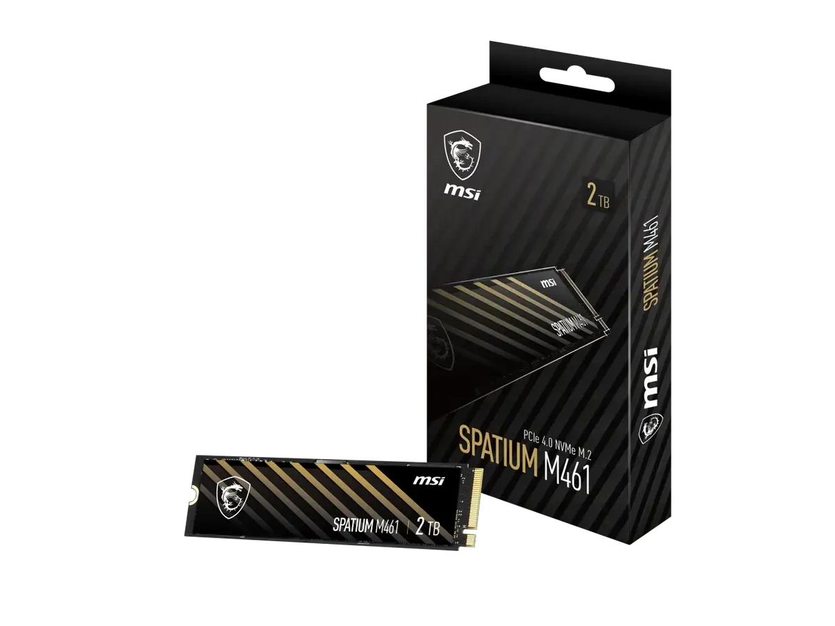 MSI M461 M.2 2280 2TB PCIe 4.0 NVMe SSD