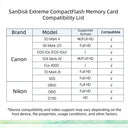 SanDisk Extreme CF Memory Card 128GB
