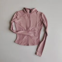 Slim Fit Sports Jacket Stand Collar Breathable