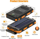 Solar Power Bank - 80000Mah Super Bright Light