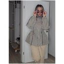 Button Stretch Fashion Jacket