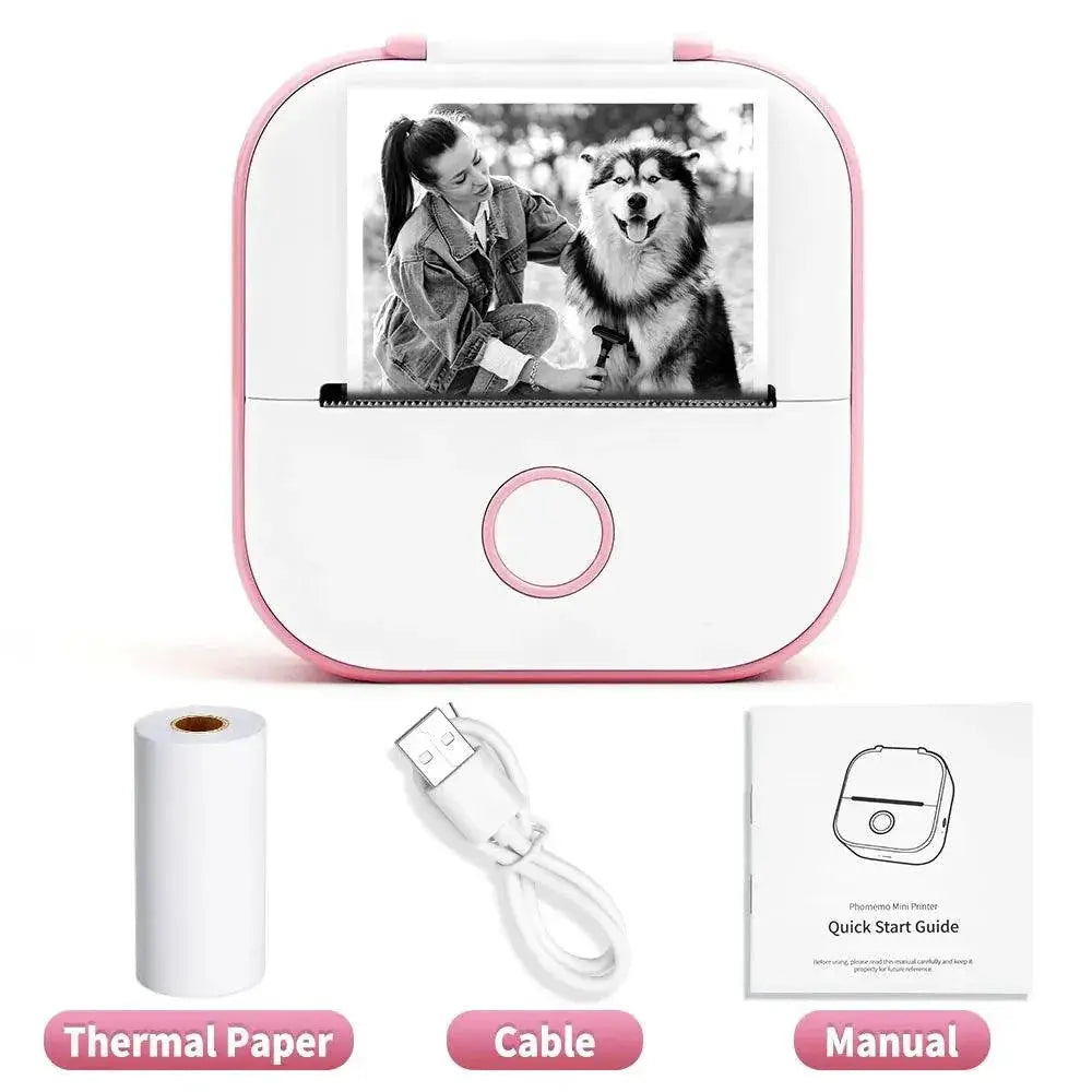 Portable Wireless Mini Sticker Printer For On The Go