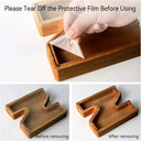 Wooden Piggy Bank for Kids Teaches Money