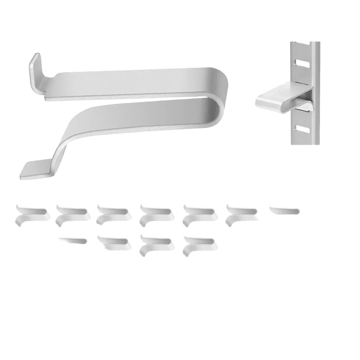 Set of Adjustable Steel Shelf Clips — product image 1