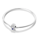 Sterling Silver Bracelet Cm Leaf
