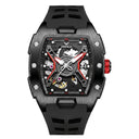 Men Mechanical Skeleton Dial Watch