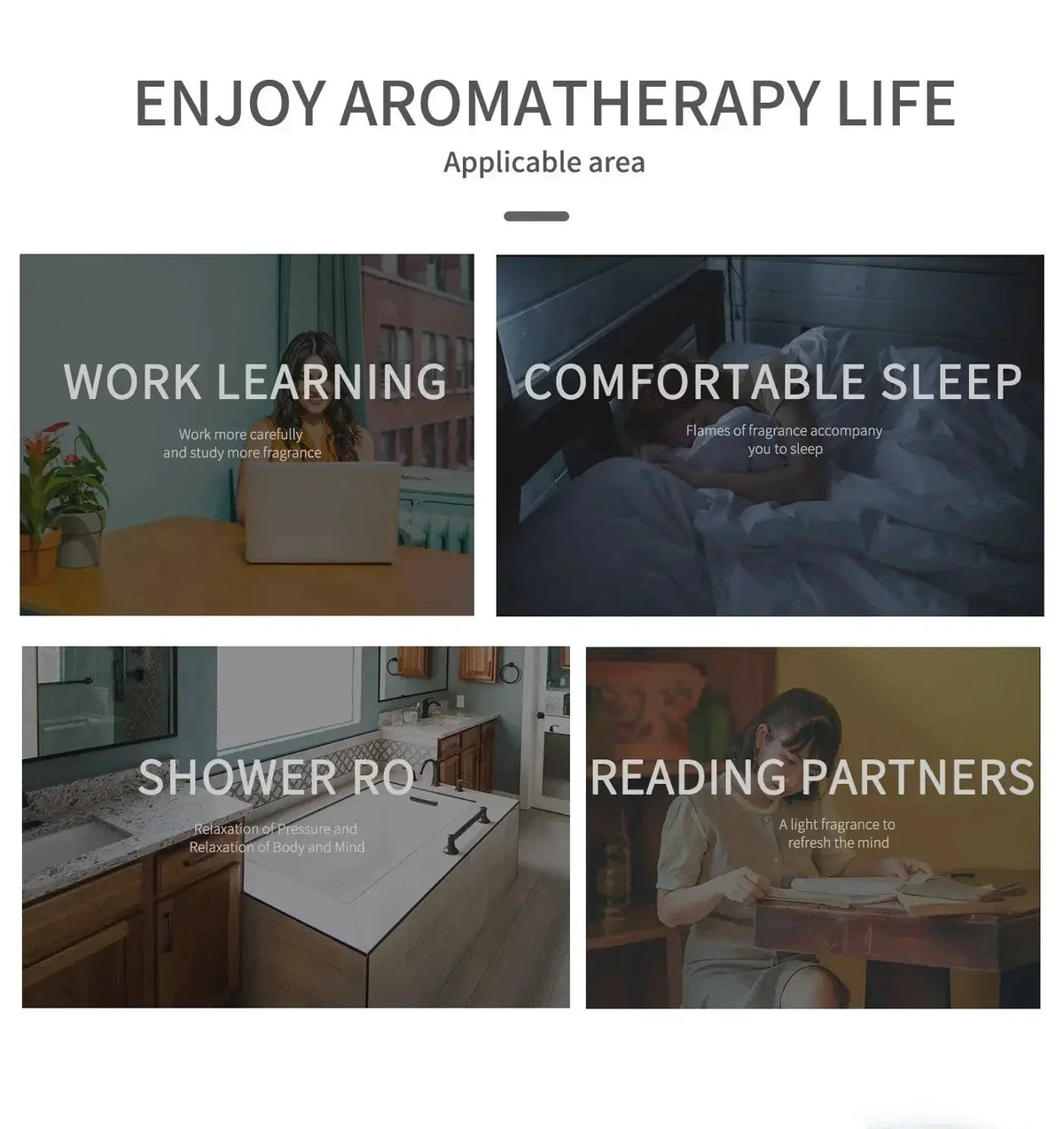 Calming Aromatherapy Diffuser for Home — product view 10
