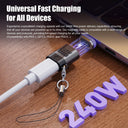 Magnetic Type C Adapter Snap Secure