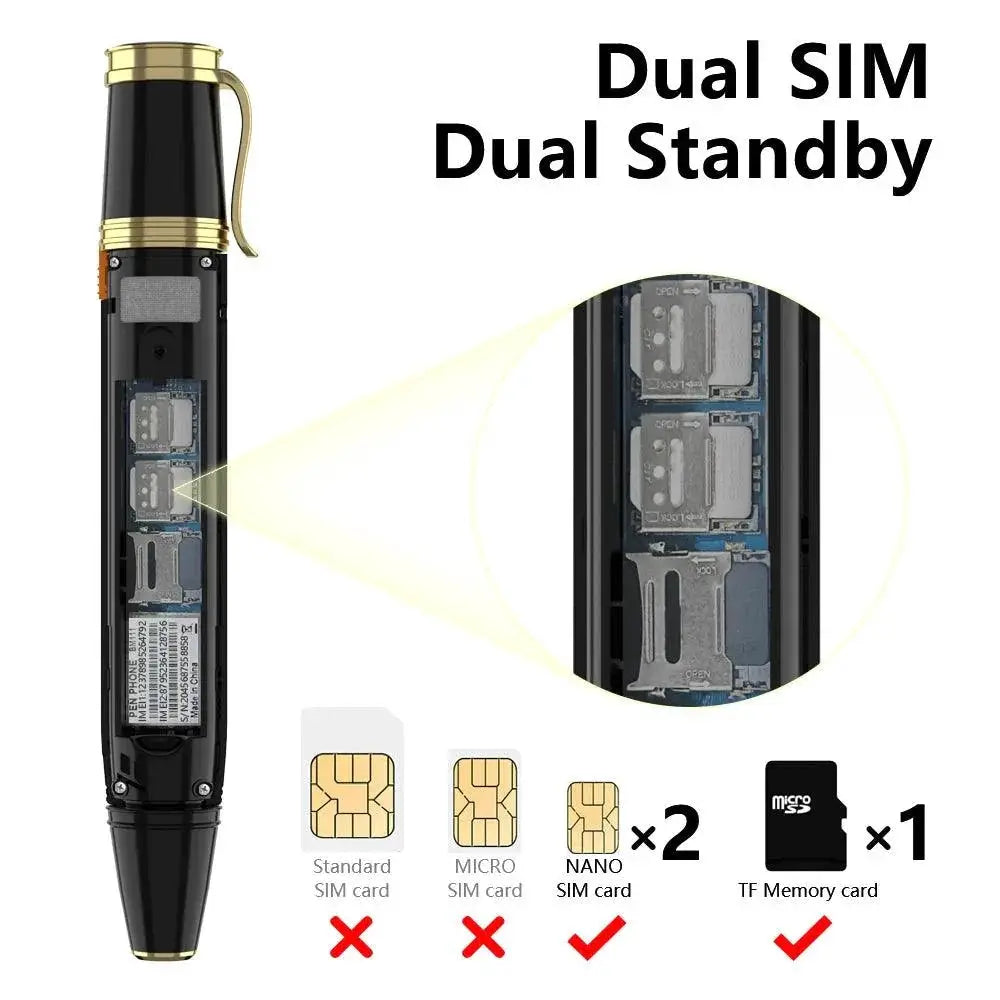 Servo BM111 Smart Dual SIM Multifunctional Mobile Phone