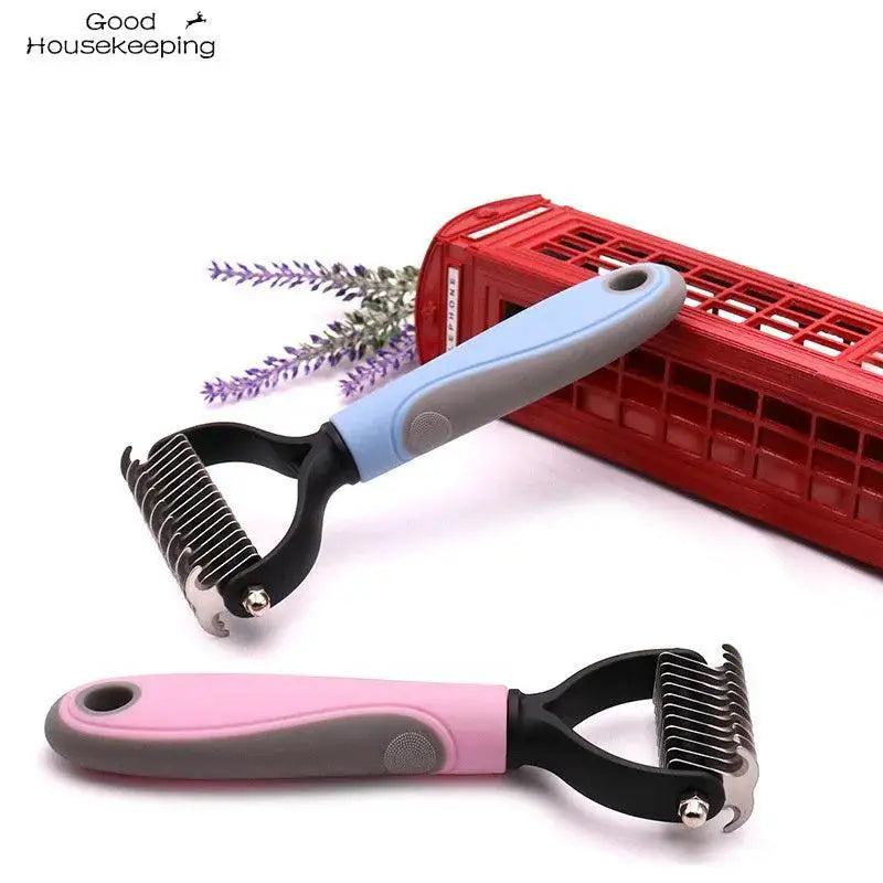 Pet Grooming Tool Knot Remover Brush Stainless Steel