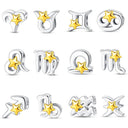Sterling Silver Constellations Charm Golden