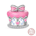 Sterling Silver Charm Beads Forever