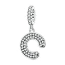 A-z Letter Charm Beads Pendant