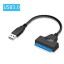 High-Speed SATA to USB Cable for HDD SSD Data Transfer