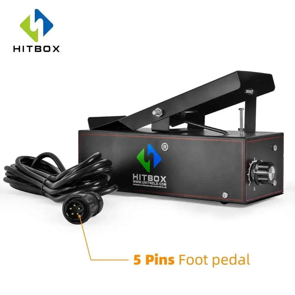 HITBOX TIG Welding Pins Foot Pedal Amp Control Pedal — product view 1